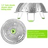 Consevisen Vegetable Steamer Basket for Cooking Food, Stainless Steel Veggie