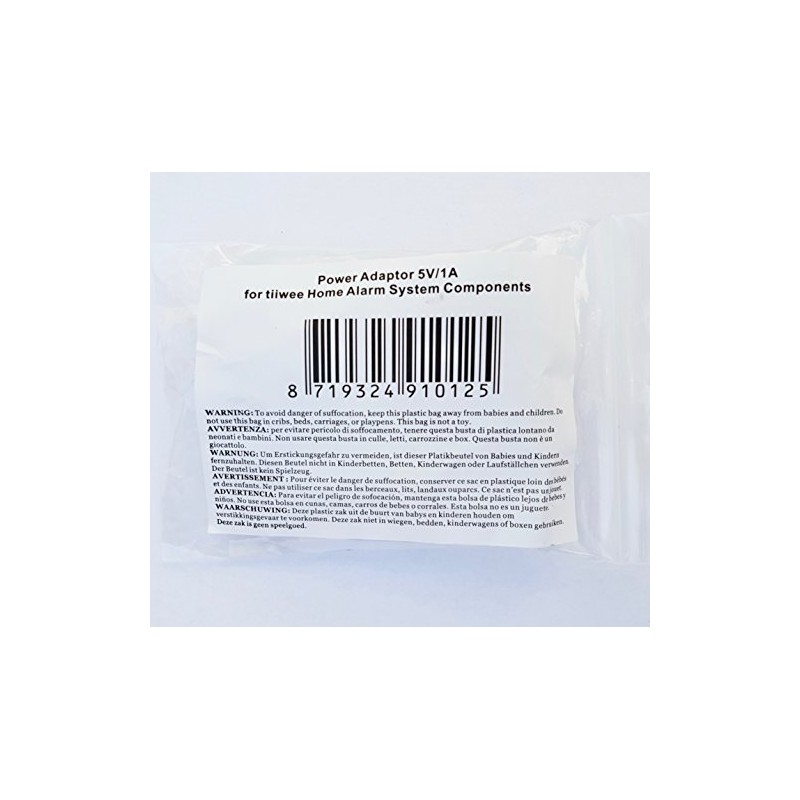 tiiwee tiiwee Home Alarm System Components Power Supply - Extra