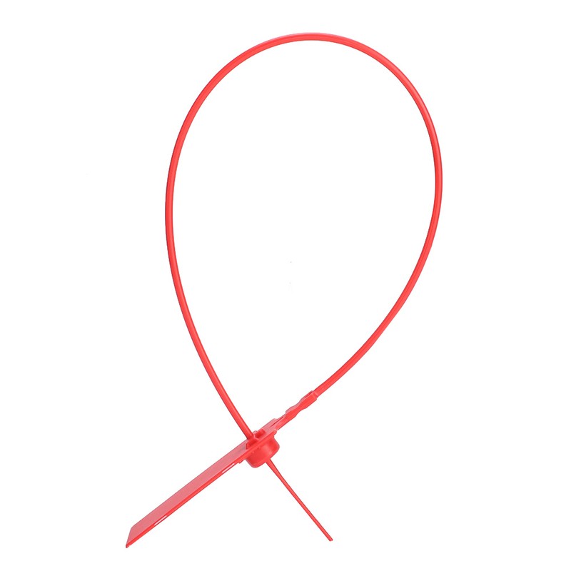 100Pcs Disposable Label Cable Wire Ties Zip Ties Colourful Identification