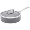 ZWILLING Vitale 3-qt Nonstick Saute Pan with Lid, Aluminum, Scratch