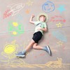 JOYIN 120 PCS Sidewalk Chalks for Kids Giant Box Non-toxic