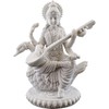 Top Collection 8" H 7" W Saraswati on Swan Statue