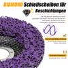 SIFANG 125 mm CSD Disc Sanding Disc, Coarse Cleaning Disc,