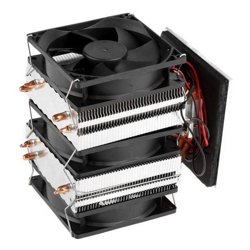 12V 10A DIY Mini Fridge Thermoelectric Cooler, Semiconductor Refrigeration Cooling