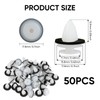 50PCS Car Trim Clips Plastic Fasteners: Universal Auto Panel Retainer