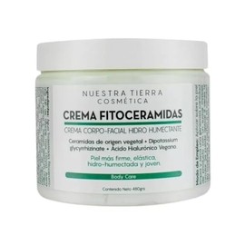 Nuestra Tierra Cosmética Crema Fitoceramidas Corpo-Facial, Hidro Humectante, Restauradora y Calmante, 480 g