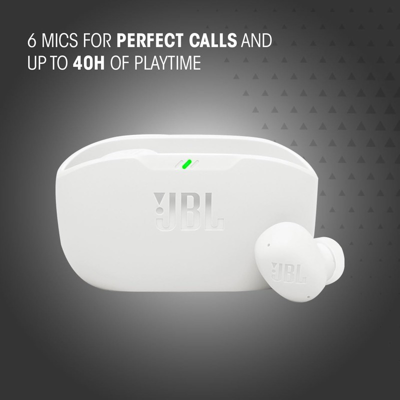 JBL Wave Buds 2, Wireless Noise Cancelling Bluetooth Earbuds with