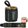 EVO Fitness Pair of 18” Deep Black Weight Lifting Wrist