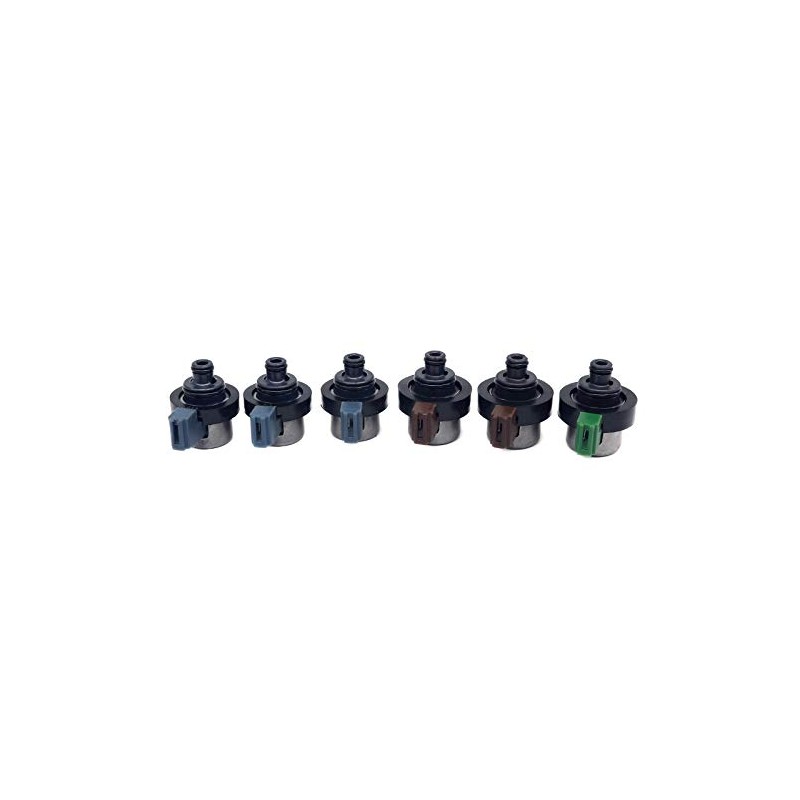 4EAT 6Pcs/Set Automatic Transmission Shift Solenoid 31705AA440 31705AA441 31705AA4419L Compatible