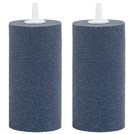 Pawfly 2 PCS Large Air Stones Cylinder, 4 x 2 Inch Aerator Bubble Diffuser for Ponds, Aquarium or Fish Tank