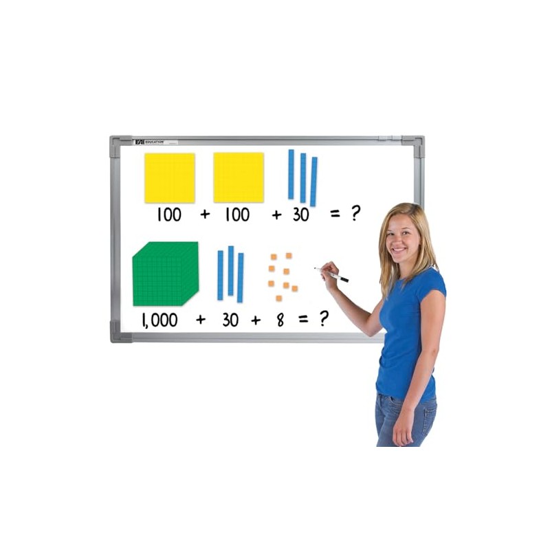 EAI Education Jumbo Magnetic QuietShape® Foam Base Ten: Differentiated -