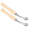 2pcs Tracing Wheel Strong Clamping Force Stainless Steel Roller Sewing