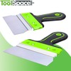 ToolSpace Surface Spatula Made of Stainless Steel 150 x 60