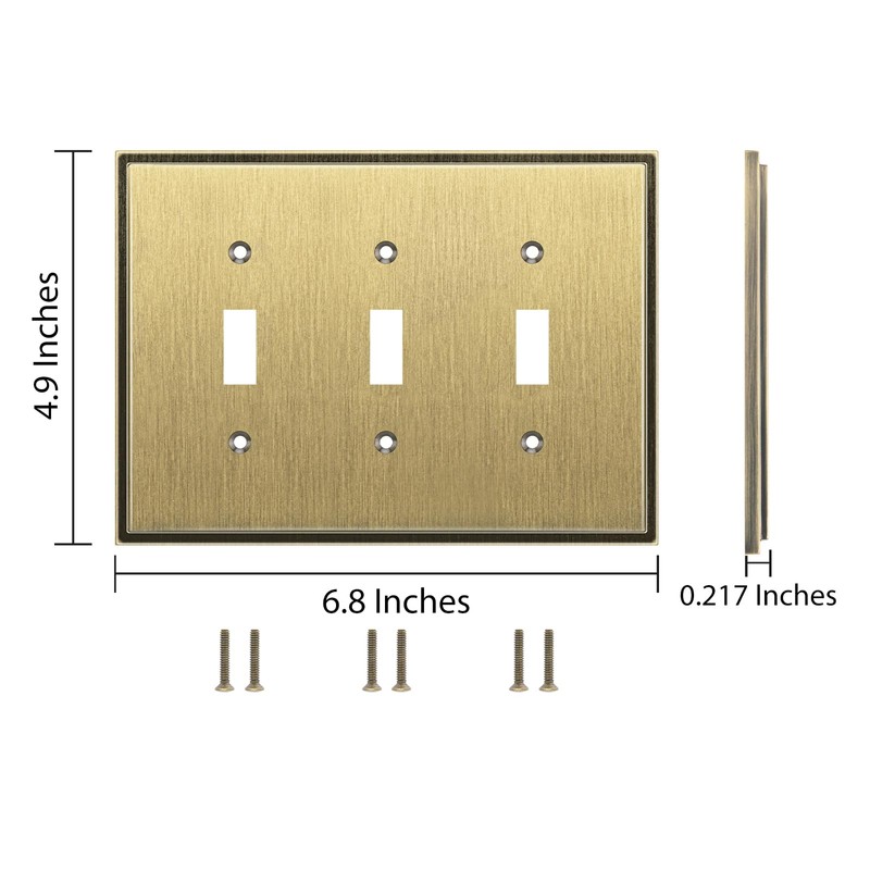 Henne Bery Soft Modern Decorative Wall Plate Switch Plate Outlet