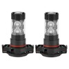 2PC 50W 6500K Blue LED Headlight Bulbs Kit Fog Light