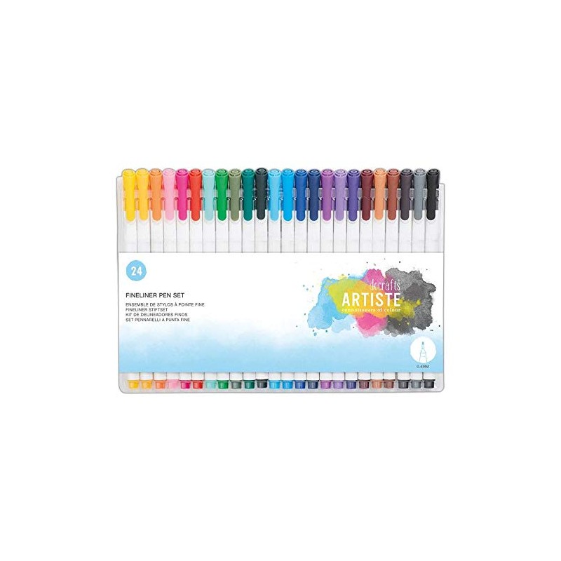 Artiste Fine Liner Pen Set - 24 Pack