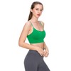 Kurve Women's Sports Bra Cami - Seamless Built-in Shelf Padded