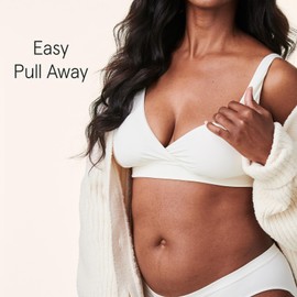 Bravado Designs Sustainable Ballet Nursing Sleep Bra | Antique White | S