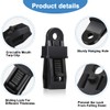 Pack of 8 tarpaulin clips, tent clips, tarpaulin clips, suitable