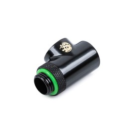 Bitspower T-Block Rotary Fitting, Matte Black