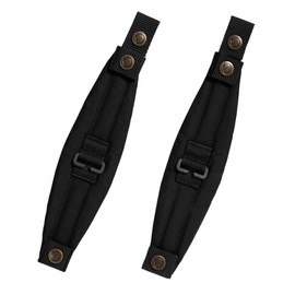 Fjallraven, Kanken Mini Shoulder Pads for Backpacks, Black
