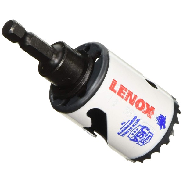 LENOX Tools Bi-Metal Speed Slot Arbored Hole Saw with T3 Technology, 1-1/2" - 1772729