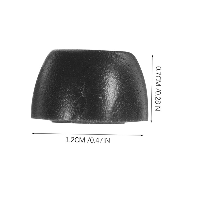 CIYODO Earbuds Tips Memory Foam Covers Sleeves Black Earbud Replacement