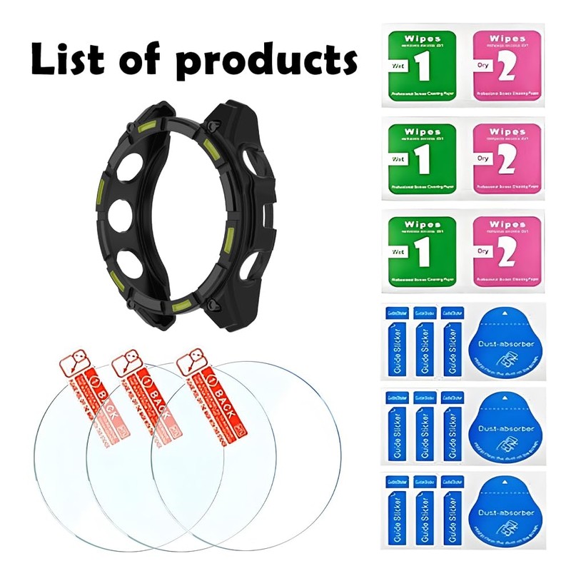 Watch Screen Protector Compatible for Garmin Tactix 8 AMOLED 51mm