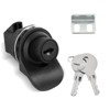 HOWDIA 1Pcs Push Button Lock Glove Box Latch, Tool Box