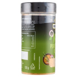 UBENA MyBBQ, Mix per Verdure & Co, Insaporitore con Sale Marino, Condimento di Erbe e Spezie, Indicato per Piatti Vegani, Vegetariani, Verdure, Funghi, Tofu e Formaggio Grigliato, Formato 120 gr