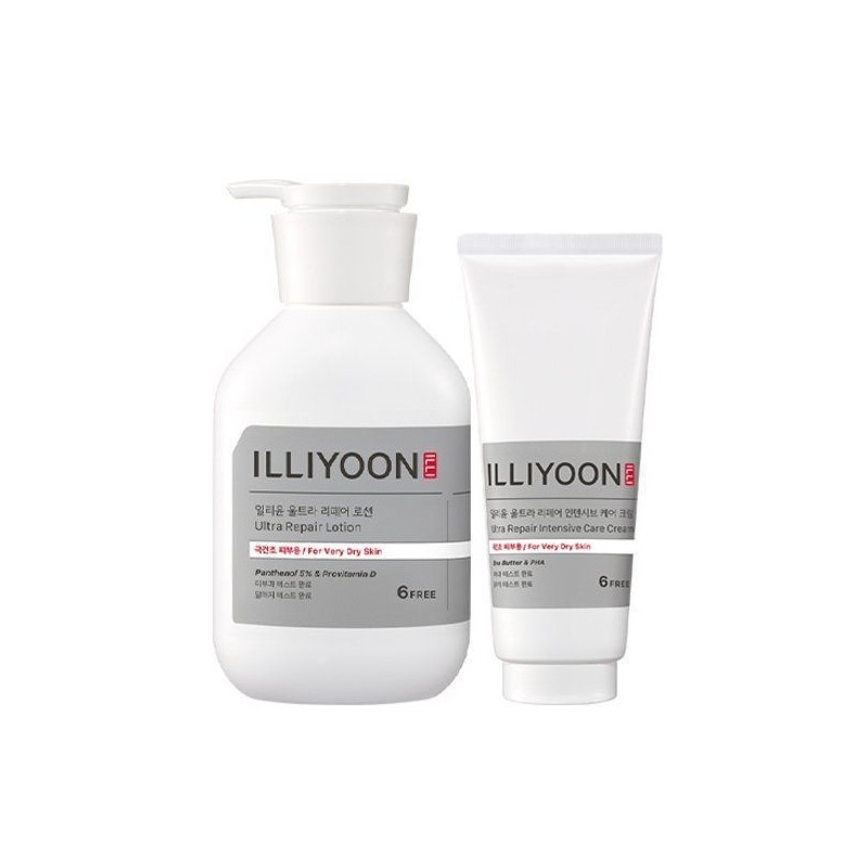 Illyyoon 아모레 일리윤 울트라리페어 크림/로션 기획 크림 200ml 1개+로션 350ml