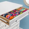 Sorbus® Set of 4 Foldable Drawer Dividers, Storage Boxes, Closet