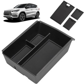 Organizador de consola central para BYD Song PLUS DM-i EV 2023 a 2025,Caja de Almacenamiento de Reposabrazos para Auto,Accesorios Compatibles con BYD Song PLUS DM-i EV 2023/2024/2025