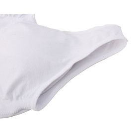 ohlyah Women s Seamless Wire-Free Bra with Removable Pads 3 Pack black White Nude XL 36D 38B 38C 40A