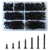 Ymass 500pcs M4 High Hardness Drywall Screws Assortment Kit, Self-Tapping