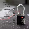 UP Security Suitcase Locks TSA Approved, 3 Digit Combination Padlock,