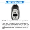 VekAuto 4 Button Smart Remote Key Shell Compatible for Subaru