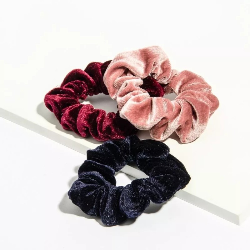 Dona Cabello Scrunchies Dona De Terciopelo Para Cabello Pelo 12