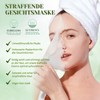 Shefave Gurken Tuchmasken Gesicht, 5pcs Anti Aging Gesichtsmasken, Feuchtigkeitsspendende Maske