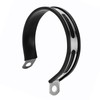 gy6 Motorcycle Exhaust Clamp, Universal Motorcycle Semicircle Exhaust Muffler Holder