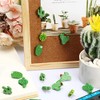 Chinchetas De Madera y Palma De Cactus, Decorativas para Fotos,