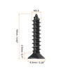 sourcing map M3.5 x 16mm Wood Screws Phillips Flat Head