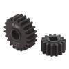 RC Car Reduction Gear Black Steel Smooth Running 0.8M 14T