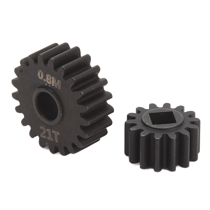 RC Car Reduction Gear Black Steel Smooth Running 0.8M 14T