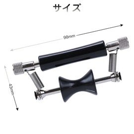 LIANHATA Guitar Capotast, Black, Rolling Capo Black, Capo, Acoustic Guitar, Acoustic Guitar, Strings for Easy Installation, Rolling Capo