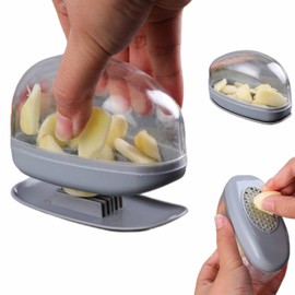 Garlic Grinder，Garlic Grater，Garlic Chopper，Garlic Press - Efficient Garlic Crusher Press & Chopper Sturdy Garlic Presses for Easy Cooking Ergonomic Garlic Press Crusher Tool
