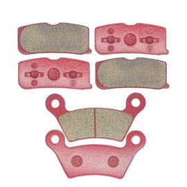 S SYUU Ceramic Motorcycle Front Rear Brake Pads Set Compatible with Can Am Spyder SE5 SM5 GS990 SES 2008 2009-2011 RT RT-S RS-S GS Roadster SE5 SM5 990cc RS Phantom Black 2008-2012 FA474F FA473R