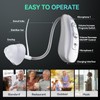 Dimora OTC Rechargeable BTE Hearing Aids for Seniors & Adults,