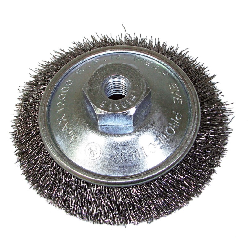 Yanase B-VKCE Bevel Brush Steel Wire 3.3 inches (85 mm)