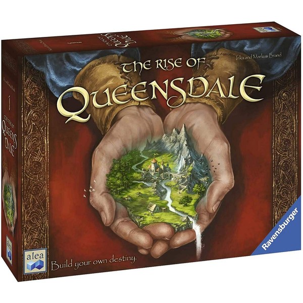 Ravensburger The Rise of Queensdale for Ages 12 & Up - Legacy Strategy Board Game, Brown